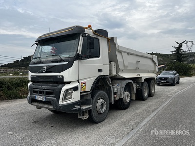 2017 Volvo FMX460 8x4 Camion Benne Camion à benne basculante Tri/E