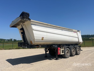 2018 Fruehauf FST4FC 7300 mm Tri/A Semi-Remorque Benne 3 Essieux End Dump Trailer