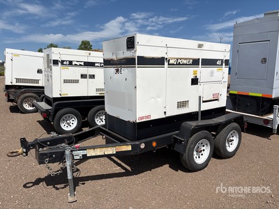 2017 Multiquip TRLR45H 49 kW Mobile Generator Set