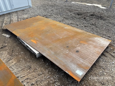 2026 SKLP 5 ft x 10 ft Steel Plate 産業関連 - その他 (Unused)