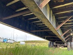 Trailer Chassis with Frame Rails/ Main Beams Condition