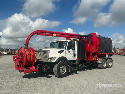 2008 International 7500 6x4 Vacuum Excavator Truck