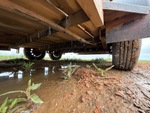Trailer Chassis with Axle Condition