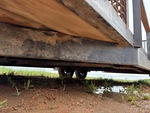 Trailer Chassis with Frame Rails/ Main Beams Condition