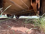 Trailer Chassis with Axle Condition