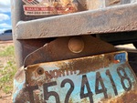 Trailer Chassis with License Plate Light Functional