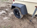 Trailer Chassis with Right Tire