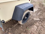 Trailer Chassis with Left Tire