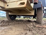 Trailer Chassis with Axle Condition
