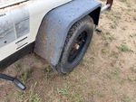 Trailer Chassis with Left Tire