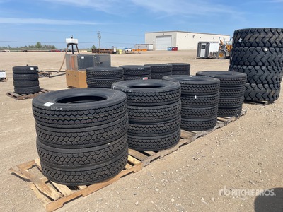 Quantity of (16) TrueFast 11R24.5 Tyres (Unused)