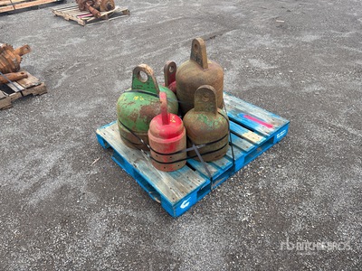 Quantity of (5) PVC Pull Heads
