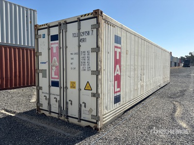2013 40 ft High Cube Refrigerated Storage Container