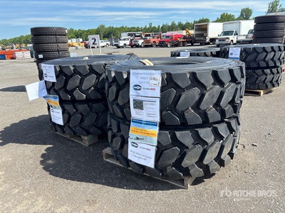 Quantity of (4) 20.5R25 LDT Tires
