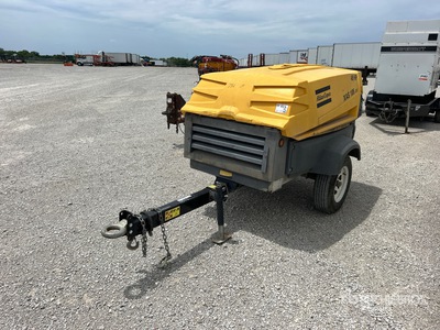 2012 Atlas Copco XAS 185 JD7 Mobile Air Compressor
