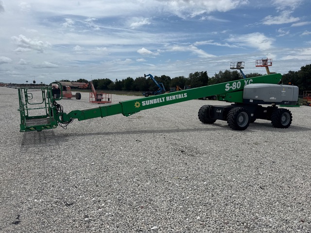 2018 Genie S-80XC 4WD Diesel Telescopic Boom Lift