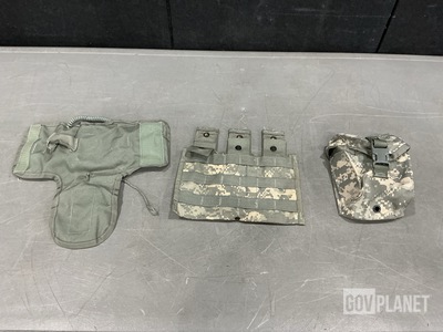 (59) M4 Three Mag Pouches, (124) First Aid Kit Pouches & Assorted Items