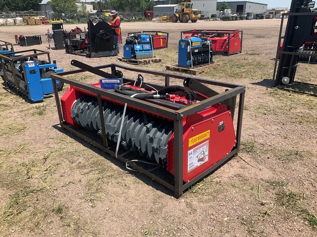 Raytree RMBD72S 72" Skid Steer Drum Mulcher - Unused
