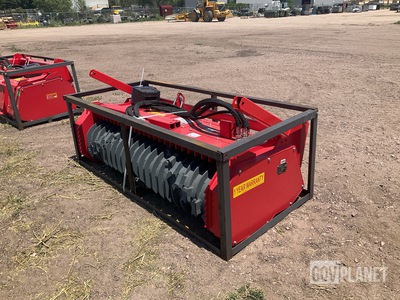 Raytree RMBD72 72" Skid Steer Drum Mulcher - Unused