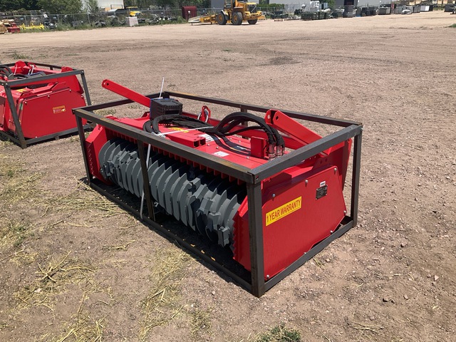 Raytree RMBD72 72" Skid Steer Drum Mulcher - Unused