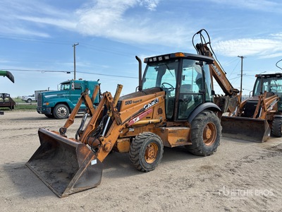 2004 Case 580 Super M 4x4 を見 Backhoe Loader