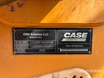 2010 Case 580 Super M Series 3 Backhoe Loader