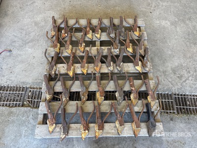 Quantity of (35) Anhydrous Carbide Tip Knives