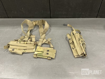 (37) Universal Shoulder Harnesses & (12) Individual Holsters