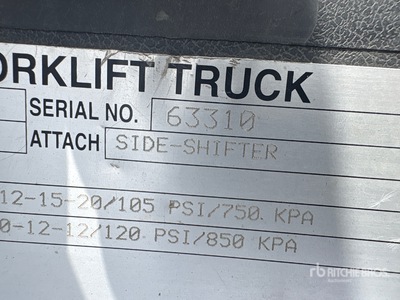 2018 Toyota Pneumatic Tire Forklift