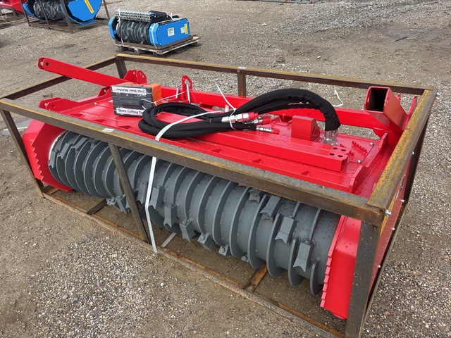 Raytree RMBD72 72" Skid Steer Drum Mulcher - Unused