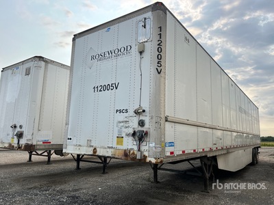 2012 Stoughton ZGPVW-535T-S-C-AR 53 ft x 102 in T/A Van Trailer