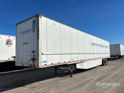 2012 Stoughton ZGPVW-535T-S-C-AR 53 ft x 102 in T/A Van Trailer