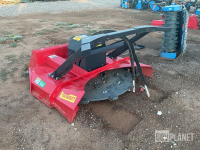 Raytree RMDM70 70" Skid Steer Disc Mulcher - Unused