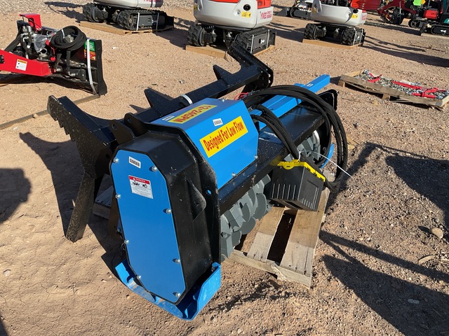 Raytree RMBD50 50" Skid Steer Low Flow Drum Mulcher - Unused