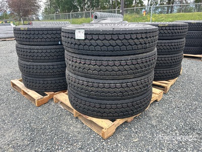 Quantity of (16) 11R24.5 Tires (Unused)
