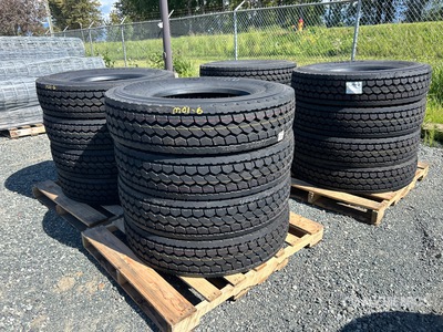 Quantity of (16) 11R22.5 Tires (Unused)