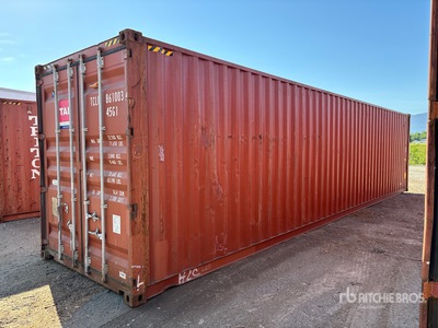 2011 40 ft High Cube Storage Container