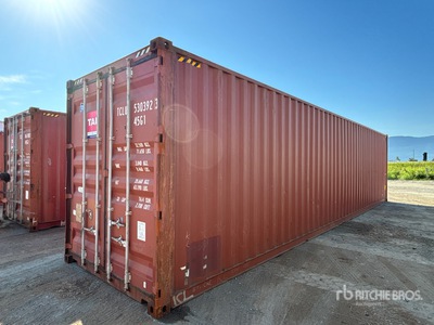 2010 40 ft High Cube Storage Container