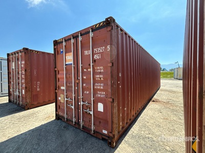 2007 40 ft High Cube Storage Container