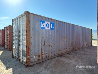 2008 40 ft High Cube Storage Container