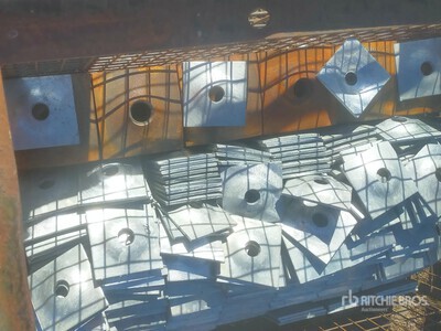 Quantity of Self Drilling Galvanized Dome Anchor Plates (Unused)