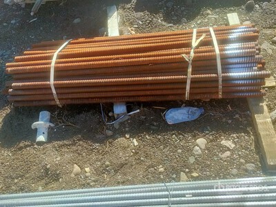Quantity of 1500x38mm Self Drilling Bars (Unused)
