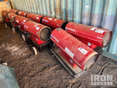 Quantity of (10) Biemedue GE65 Space Heater