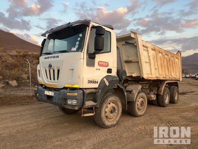 2014 Astra HD9_84.42 8x4 Twin-Steer شاحنة قلابة /أربع محاور