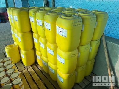 Quantity of (73) 2023 Sodium Hypochlorite 13% AX56 25L Chemicals