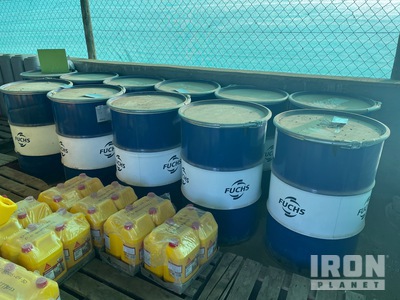 Quantity of (11) 180 KG Barrels Of Fuchs GR2-EP Grease