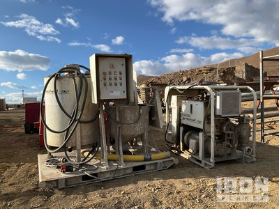 2012 Tecniwell TWM5 & 2012 Recniwell TWG 7/22 Jet Grouting Pump Mortel- en voegmenger