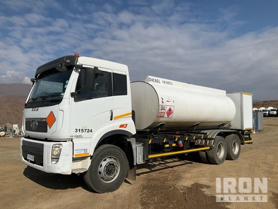 2022 FAW J5N 28.290FL 16000 L 6x4 Sleeper Fuel Truck