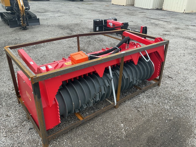 Raytree RMBD72 72" Skid Steer Drum Mulcher - Unused
