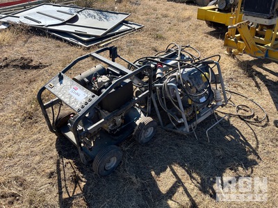 Quantity of 2022 Karcher HD 9/18-4 CAGE 2x Electric 1x Diesel Engine Powered Myjka ciśnieniowa